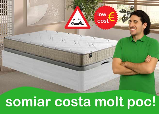 Colchón Viscoprix 80-90 cm fresco y práctico